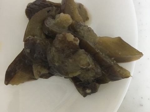 生姜パウダーで✨茄子の煮浸し(^^)